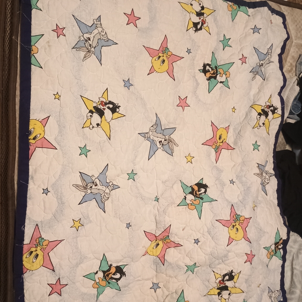 Vintage Looney Tunes Blanket